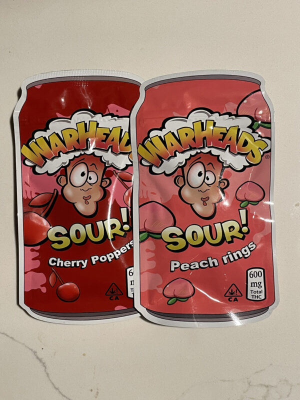 Warheads Sour Candy 600MG